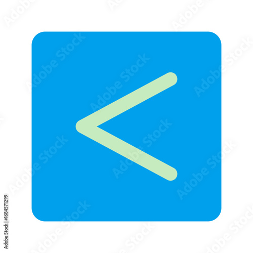 less than duo tone icon