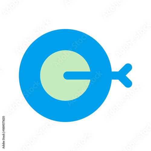 target duo tone icon
