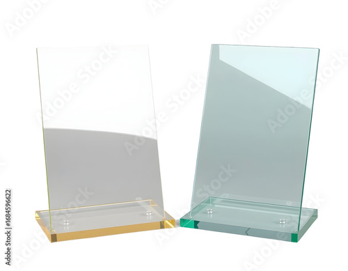 Acrylic Display Stands Transparent Glass Panels for Signage