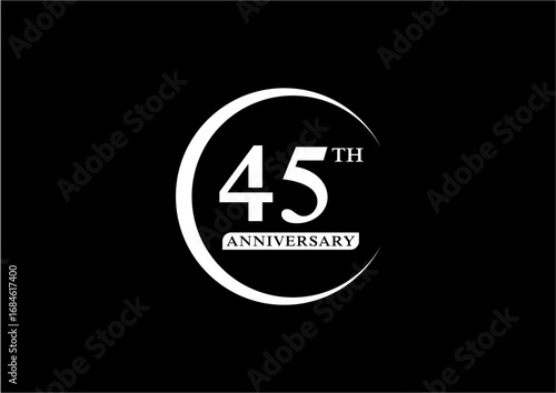 Anniversary symbol set. Vector anniversary design element.