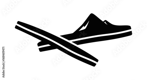 airplane icon mountain peak silhouette, travel, flight, journey, aviation, trip, peak, altitude, adventure, sky, clouds, wings, vacation