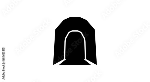 dark tunnel entrance, mysterious cave, underground passage, black hole, secret entrance, hidden way, mysterious journey, exploration concept