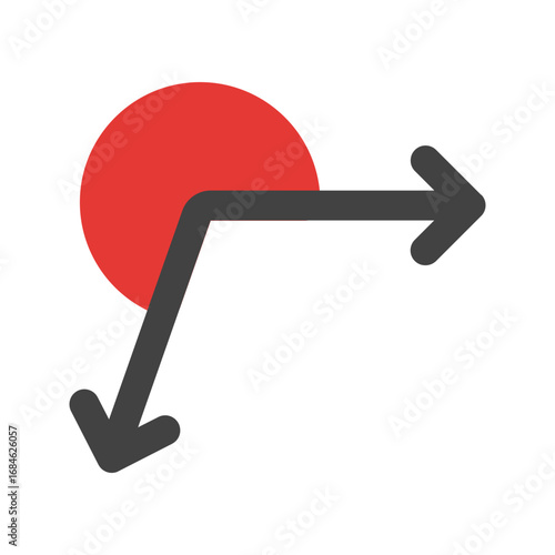 vertex flat icon