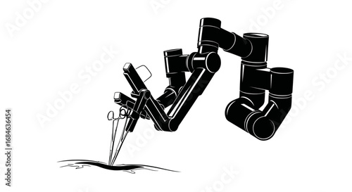 robotic surgery arm, medical technology, precision instruments, minimal invasive procedure, healthcare innovation