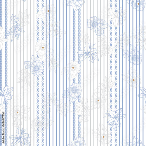 Stripe Seamless Colorfull Pattern Printable