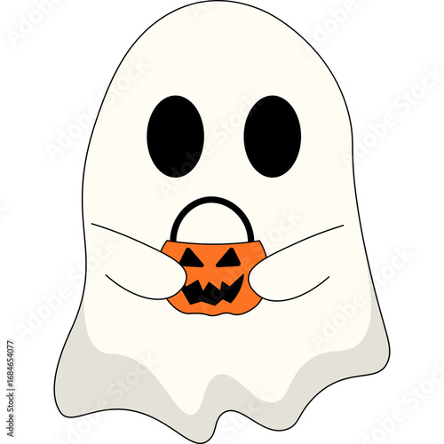 Cute Halloween Ghost