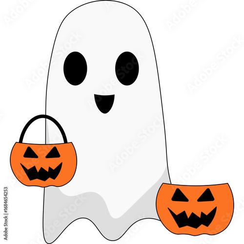Cute Halloween Ghost