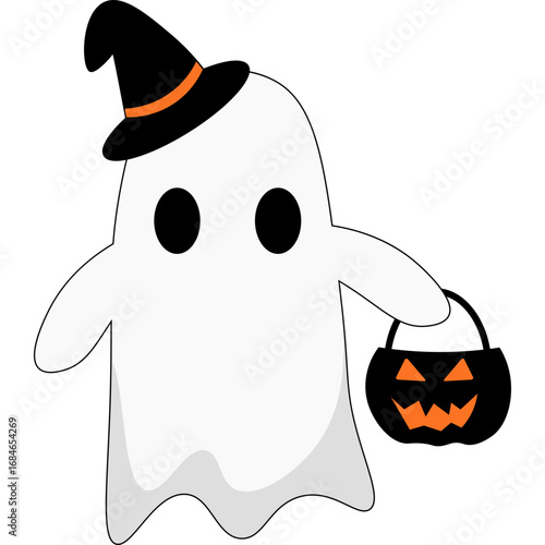 Cute Halloween Ghost
