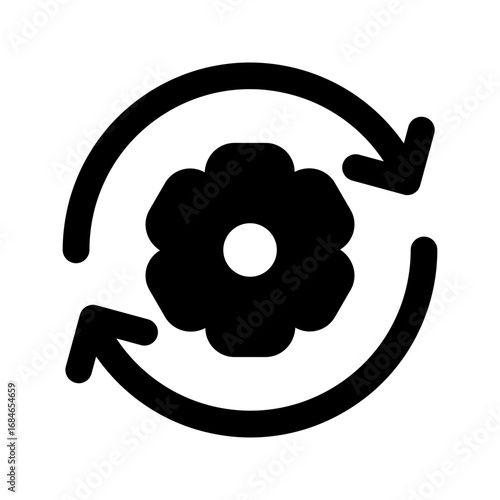 automation glyph icon