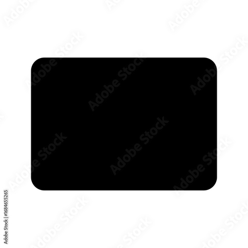 rectangle glyph icon