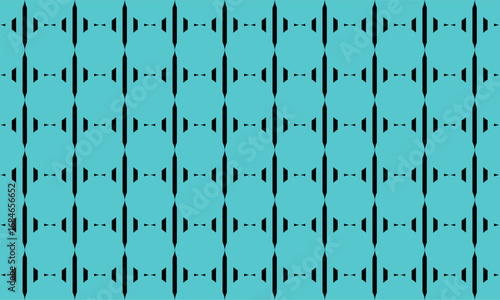 geometric Seamless geometric diamond pattern on green background, diamond black vertical strip checkerboard, chessboard Repeat seamless pattern design for fabric printing