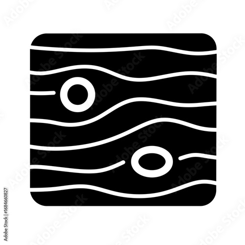 Wood icon design 