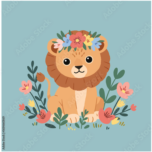 lion ilustration