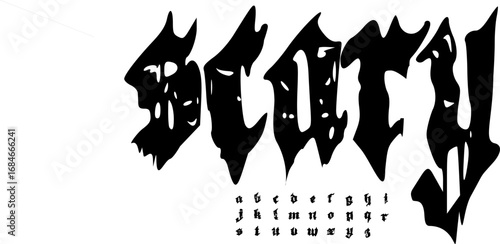 this letter can be used for modern graphic design