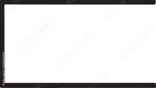 Rectangle Frame in vactor image.
