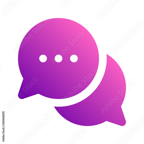 communications gradient icon