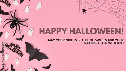 Spooky Halloween background featuring a haunted house, eerie fog, flying bats, and a glowing full moon, creating a chilling atmosphere for your Halloween-themed designs and projects.
