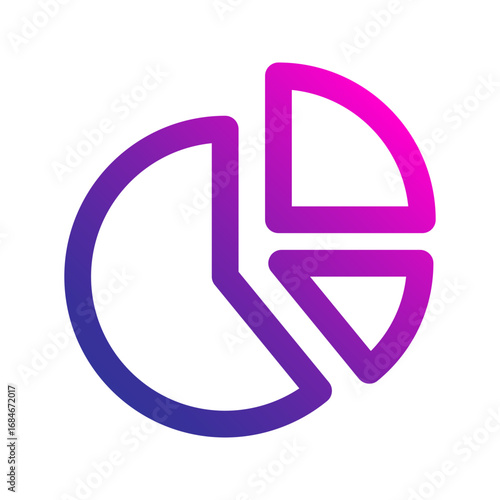segmentation gradient icon