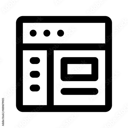 dashboard performance line icon