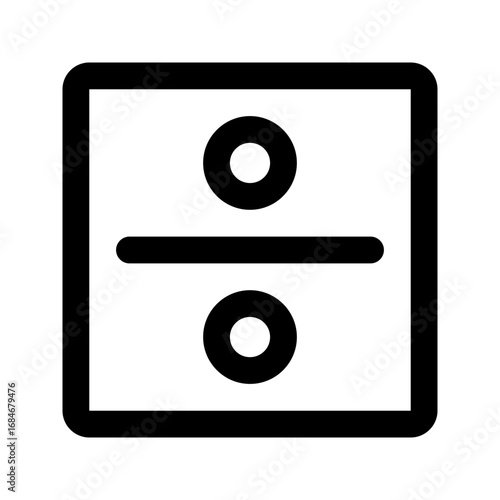division line icon