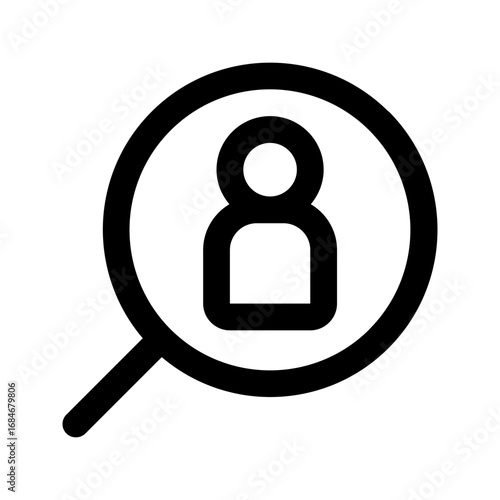 recruitment line icon