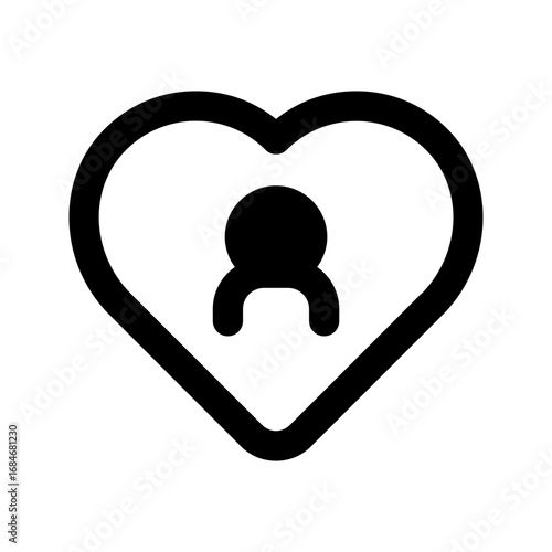 customer loyalty line icon
