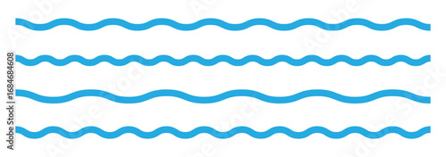 set of wavy or zigzag lines. Horizontal thin lines wave. Dotted line. Wave thin line background. 