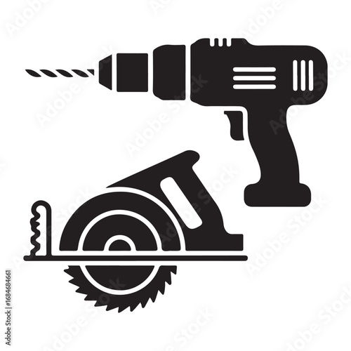 Construction and Repair Equipment Icons