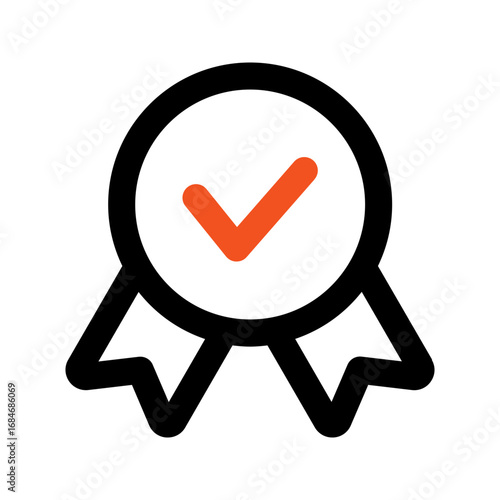 high quality outline color icon