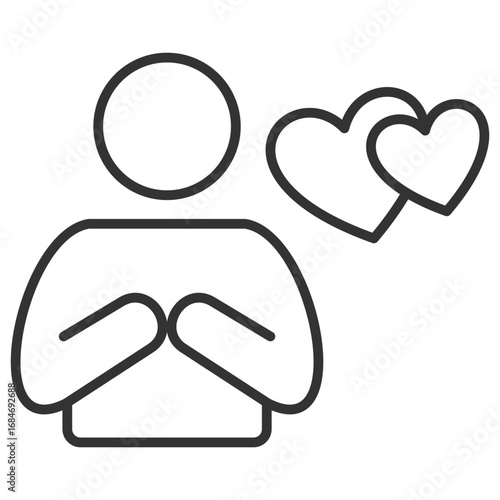 Sincerity Outline Icon