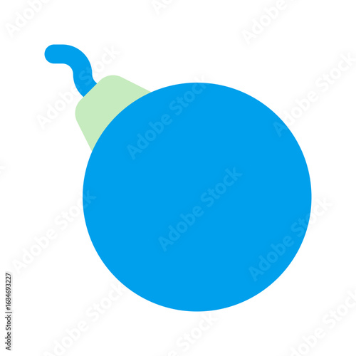 bomb duo tone icon
