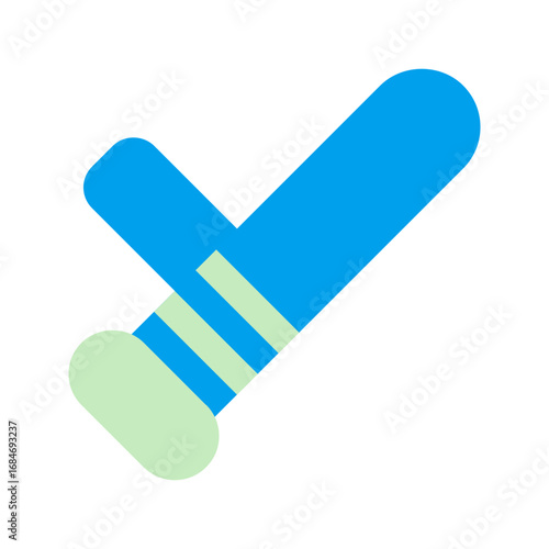 baton stick duo tone icon