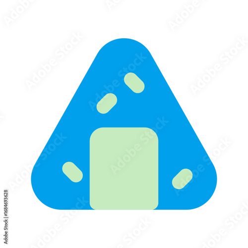 onigiri duo tone icon