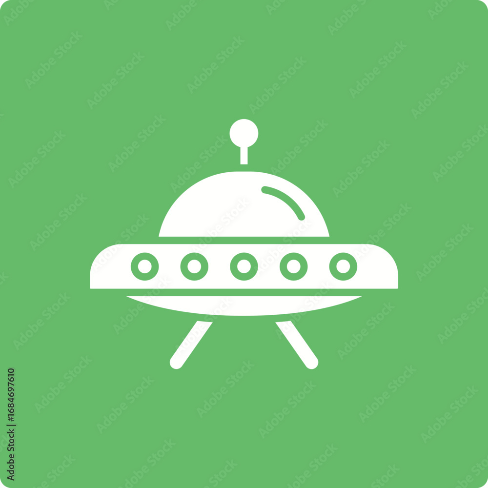Fototapeta premium Ufo Icon