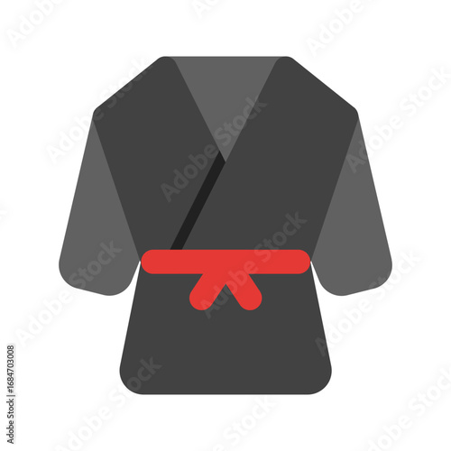 kimono flat icon