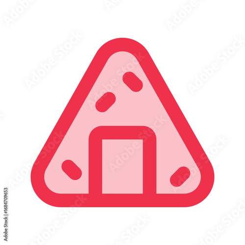 onigiri outline fill icon