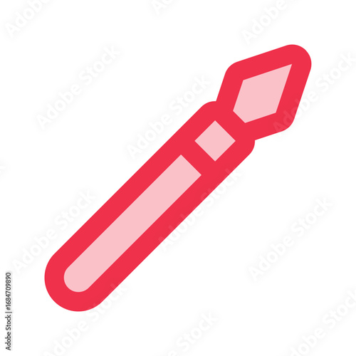 spear outline fill icon