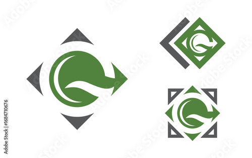 Tree leaf ecology nature  Healthy vegan concept element v4.52