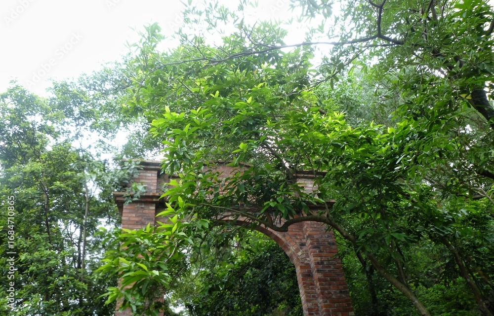 Fototapeta premium Phat Tich Pagoda, Bac Ninh, Vietnam (31 August 2025)