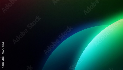 Colorful sphere abstract gradient with backlight background wallpaper banner for posters or banners