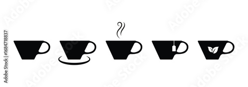 Fotografía coffee cup icon vector for web and mobile app