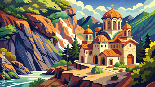 The Rock-Hewn Churches of Ivanovo in Bulgaria display vivid medieval frescoes inside limestone cliffs, harmoniously blending art, devotion, and natural landscapes along the Rusenski Lom River.