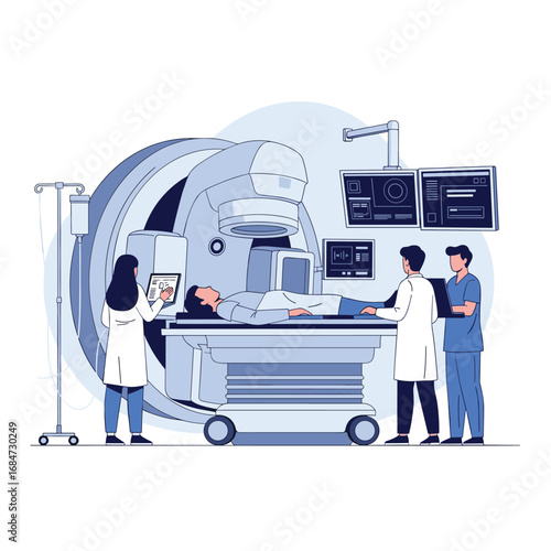 Advanced radiation therapy for cancer treatment and patient care