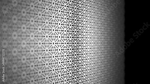 Islamic geometric pattern with camera move. Loops.
Islamic geometric pattern with intricate star motifs. Loops. Shallow depth of field.