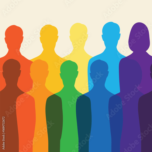 Diversity, and Inclusion LGBTQ Equality and Love Illustration.