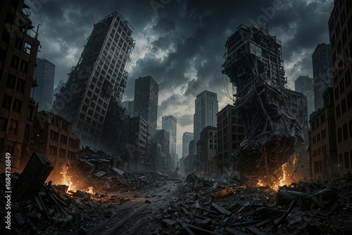 post apocalyptic war ruin
