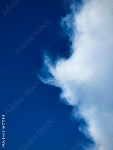 blue sky with clouds
