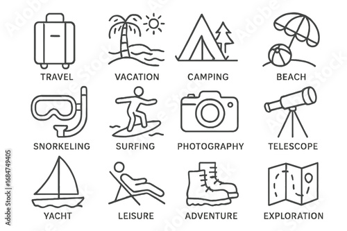 Enjoying outdoor activities during a vacation by the beach with camping, snorkeling, and photography options available in a tropical paradise
