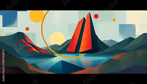 Abstract Scenes Non realistic depictions of environments using s
