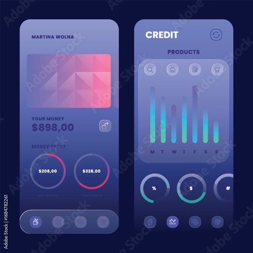 Mobile Banking App UI